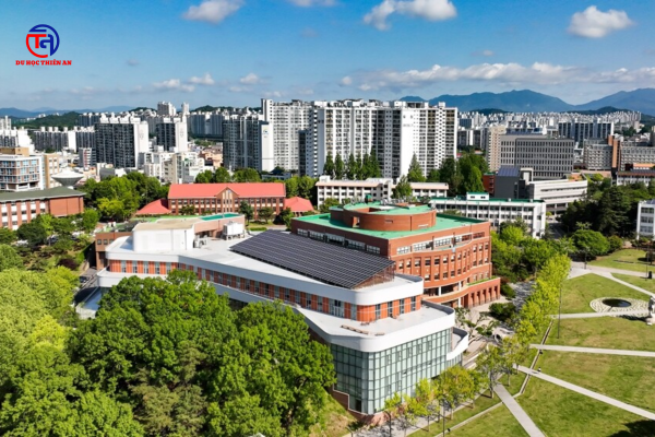 Thư viện Trường Đại học Quốc gia Chonnam 전남대학교 Du học Thiên An