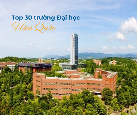top 30 trường đh top đầu hàn quốc 2025