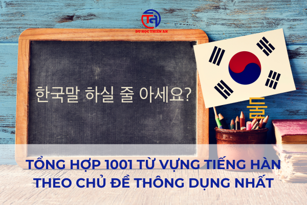 Tổng hợp 1001 từ vựng tiếng Hàn theo chủ đề thông dụng nhất